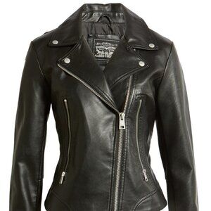 Faux Leather Jacket